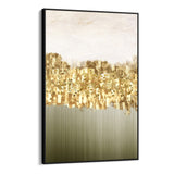 Quadro Stampa su Tela Luci Dorate - CupidoDesign