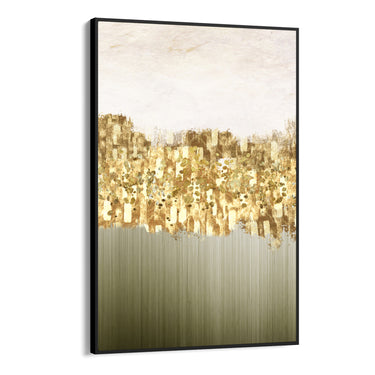 Quadro Stampa su Tela Luci Dorate - CupidoDesign