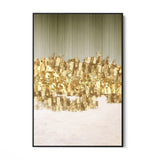 Quadro Stampa su Tela Luci Dorate - CupidoDesign