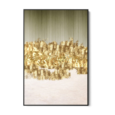 Quadro Stampa su Tela Luci Dorate - CupidoDesign