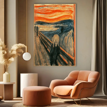Quadro Stampa su Tela L'urlo - Edvard munch - CupidoDesign