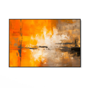 Quadro Stampa su Tela Lussuoso Arancio - CupidoDesign