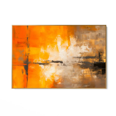 Quadro Stampa su Tela Lussuoso Arancio - CupidoDesign