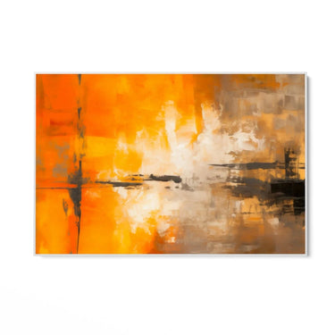 Quadro Stampa su Tela Lussuoso Arancio - CupidoDesign