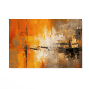 Quadro Stampa su Tela Lussuoso Arancio - CupidoDesign