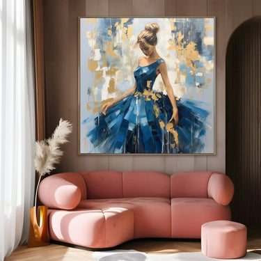 Quadro Stampa su Tela Lussuoso Ballo - CupidoDesign