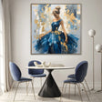 Quadro Stampa su Tela Lussuoso Ballo - CupidoDesign