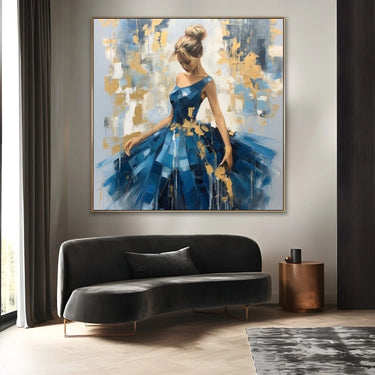 Quadro Stampa su Tela Lussuoso Ballo - CupidoDesign