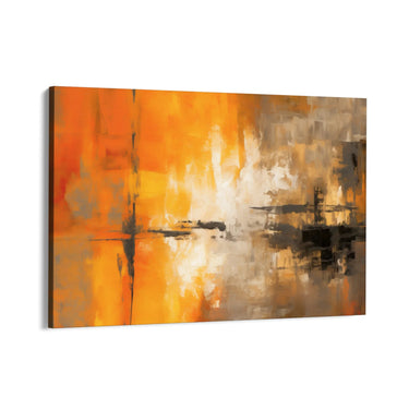 Quadro Stampa su Tela Lussuoso Arancio - CupidoDesign