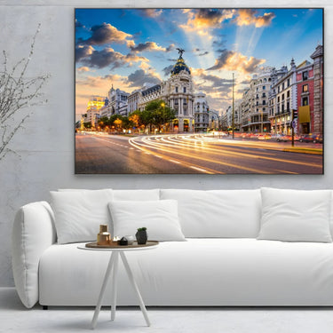 Quadro Stampa su Tela Madrid, Spagna - CupidoDesign