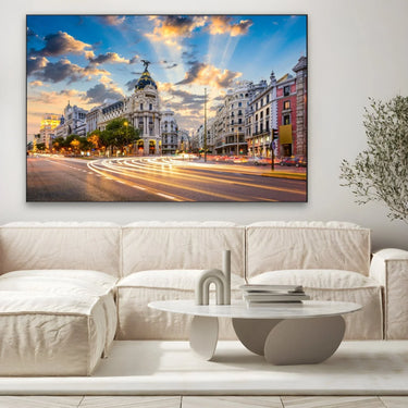 Quadro Stampa su Tela Madrid, Spagna - CupidoDesign