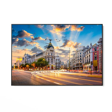 Quadro Stampa su Tela Madrid, Spagna - CupidoDesign
