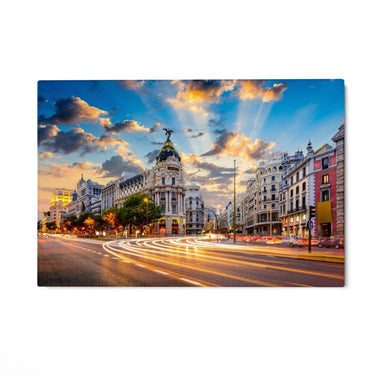 Quadro Stampa su Tela Madrid, Spagna - CupidoDesign