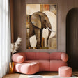 Quadro Stampa su Tela Maestà dell'Elefante - CupidoDesign