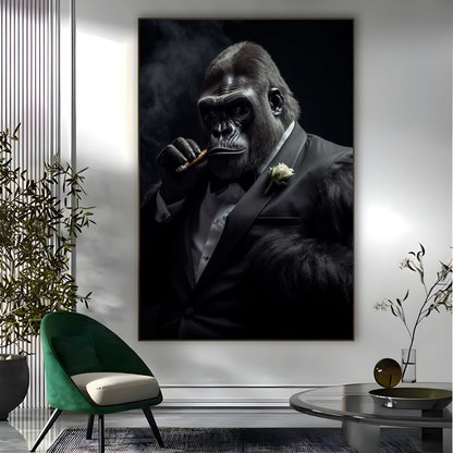Gorille majestueux