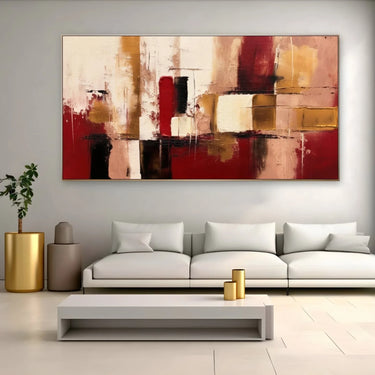 Quadro Stampa su Tela Magenta lussuoso - CupidoDesign