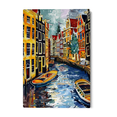 Quadro Stampa su Tela Magica Amsterdam, Paesi Bassi - CupidoDesign