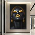 Quadro Stampa su Tela Majestic Gold - CupidoDesign