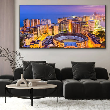 Quadro Stampa su Tela Malaga, Spagna - CupidoDesign