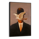 Man in A Bowler, Rene Magritte - CupidoDesign