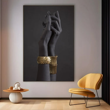 Quadro Stampa su Tela Mani unite - CupidoDesign