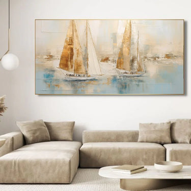 Quadro Stampa su Tela Mare di Serenità - CupidoDesign