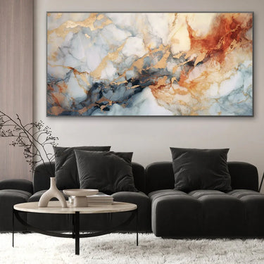 Quadro Stampa su Tela Marmo astrale - CupidoDesign