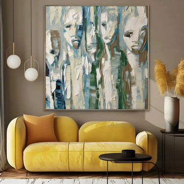Quadro Stampa su Tela Maschere dell'anima - CupidoDesign
