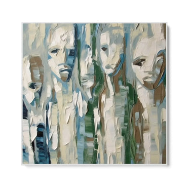 Quadro Stampa su Tela Maschere dell'anima - CupidoDesign