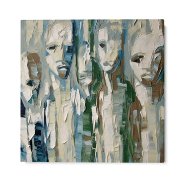 Quadro Stampa su Tela Maschere dell'anima - CupidoDesign