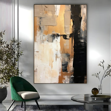 Quadro Stampa su Tela Materia dorata - CupidoDesign