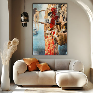 Quadro Stampa su Tela Medicine, Klimt - CupidoDesign