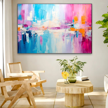 Quadro Stampa su Tela Melodia Cosmica - CupidoDesign