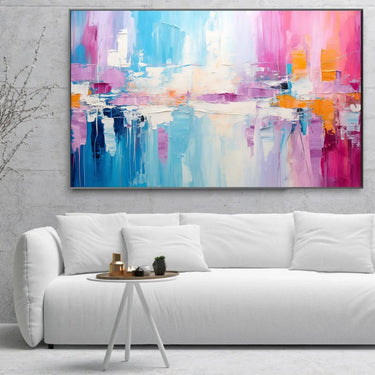 Quadro Stampa su Tela Melodia Cosmica - CupidoDesign