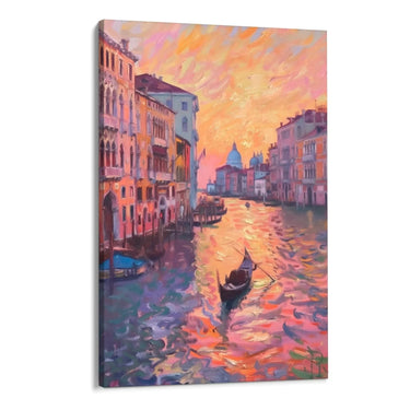 Quadro Stampa su Tela Melodia dei Canali - CupidoDesign