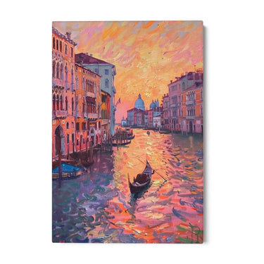 Quadro Stampa su Tela Melodia dei Canali - CupidoDesign