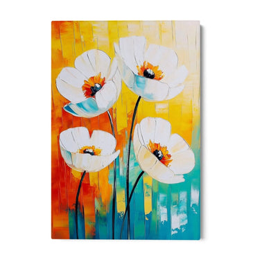 Quadro Stampa su Tela Melodia dei Petali - CupidoDesign