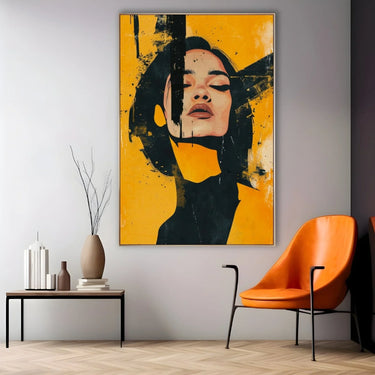 Quadro Stampa su Tela Melodia Visiva - CupidoDesign