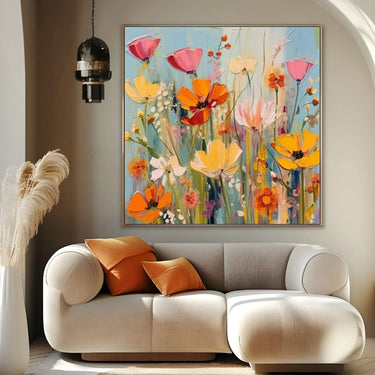 Quadro Stampa su Tela Melodie del Giardino Segreto - CupidoDesign