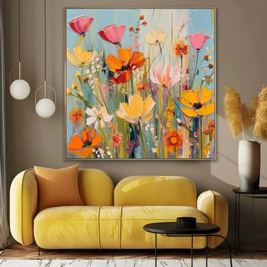Quadro Stampa su Tela Melodie del Giardino Segreto - CupidoDesign