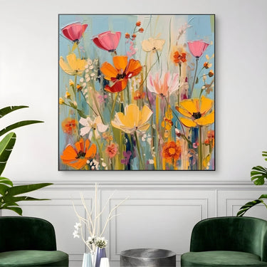 Quadro Stampa su Tela Melodie del Giardino Segreto - CupidoDesign