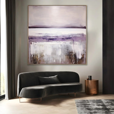 Quadro Stampa su Tela Melodie di lilla - CupidoDesign