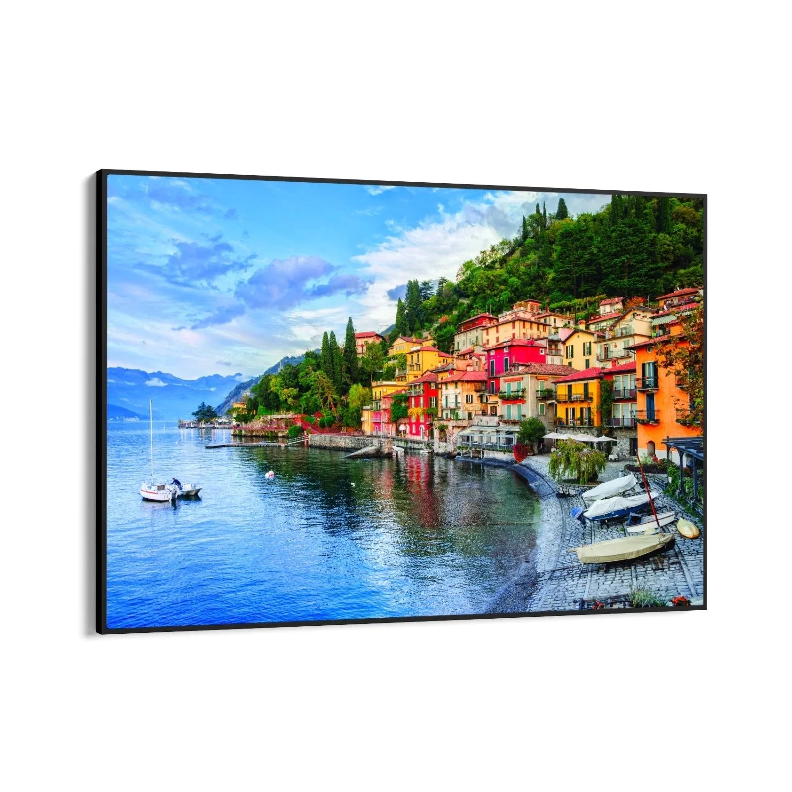 Quadro Stampa su Tela Menaggio, Lago di Como, Italia - CupidoDesign