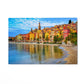 Quadro Stampa su Tela Menton, Costa Azzurra, Francia - CupidoDesign