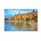 Quadro Stampa su Tela Menton, Costa Azzurra, Francia - CupidoDesign
