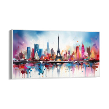 Quadro Stampa su Tela Meraviglie del Mondo - CupidoDesign