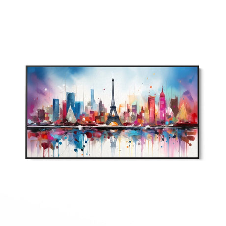 Quadro Stampa su Tela Meraviglie del Mondo - CupidoDesign