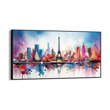 Quadro Stampa su Tela Meraviglie del Mondo - CupidoDesign