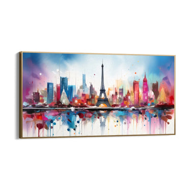 Quadro Stampa su Tela Meraviglie del Mondo - CupidoDesign