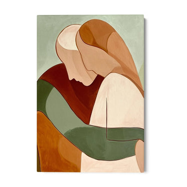 Quadro Stampa su Tela Minimalismo dell'Amore - CupidoDesign